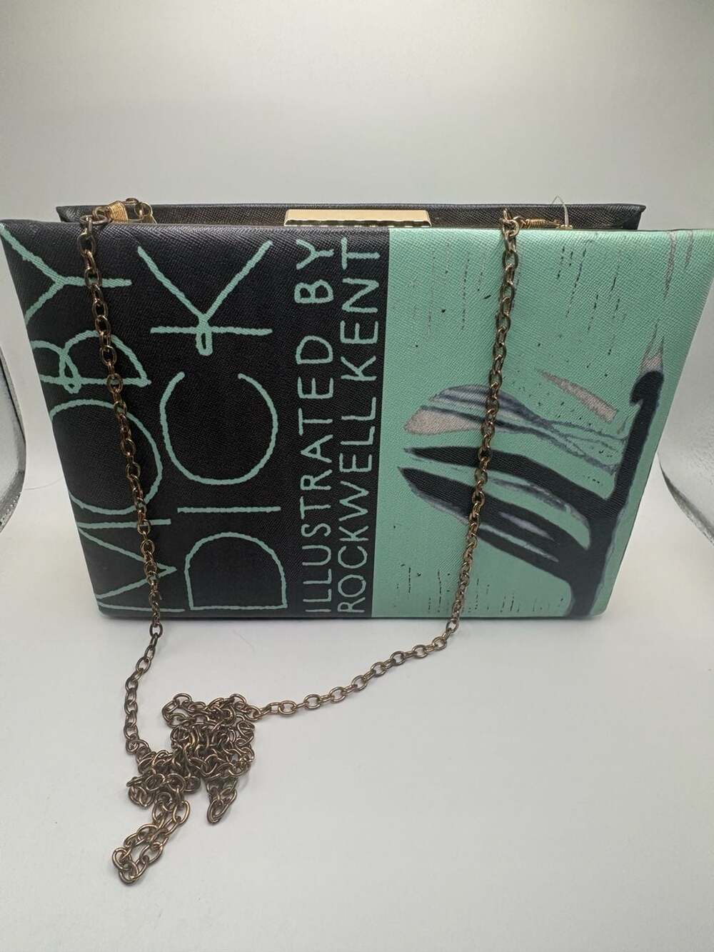 3 AM Forever Moby Dick Book Clutch Crossbody Bag NWT